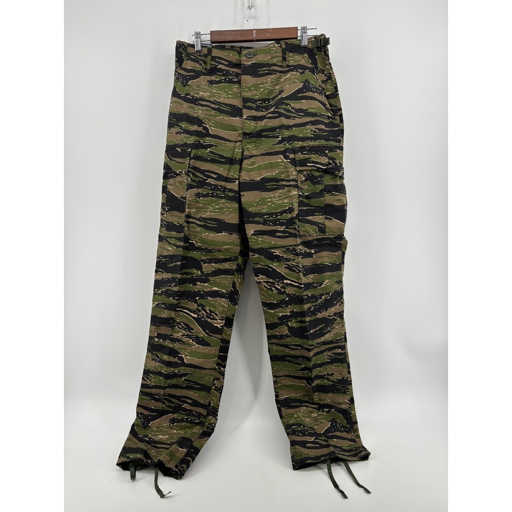 Propper BDU Trouser Cargo Pants Men Green Tiger Stripe Camo Small Long